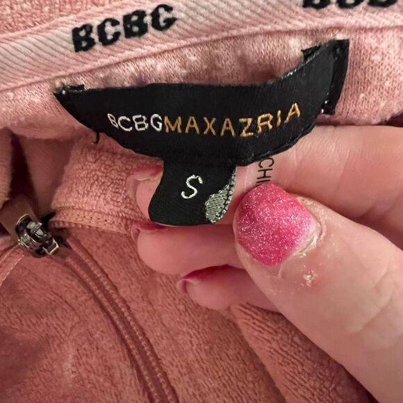 BCBG pink zip up jacket size Small - Picture 8 of 9